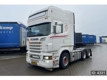 Scania R560 Topline, Euro 5, V8/ Low mileage / Sliding fifth wheel / Manual / Retarder, Intarder - Tractor truck: picture 1