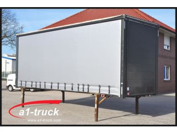 Container transporter/ Swap body trailer Wecon 10 x WPR 782, Hubdach, verzinkt Rahmen, Code XL: picture 1