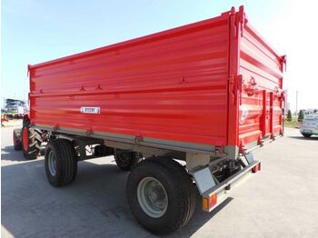 New Farm trailer Bicchi Agricultural trailer with 2 axles Bicchi model 2B100-P2, 10 tons, pneumatic/hydraulic brake !!! Transport included!!!: picture 1