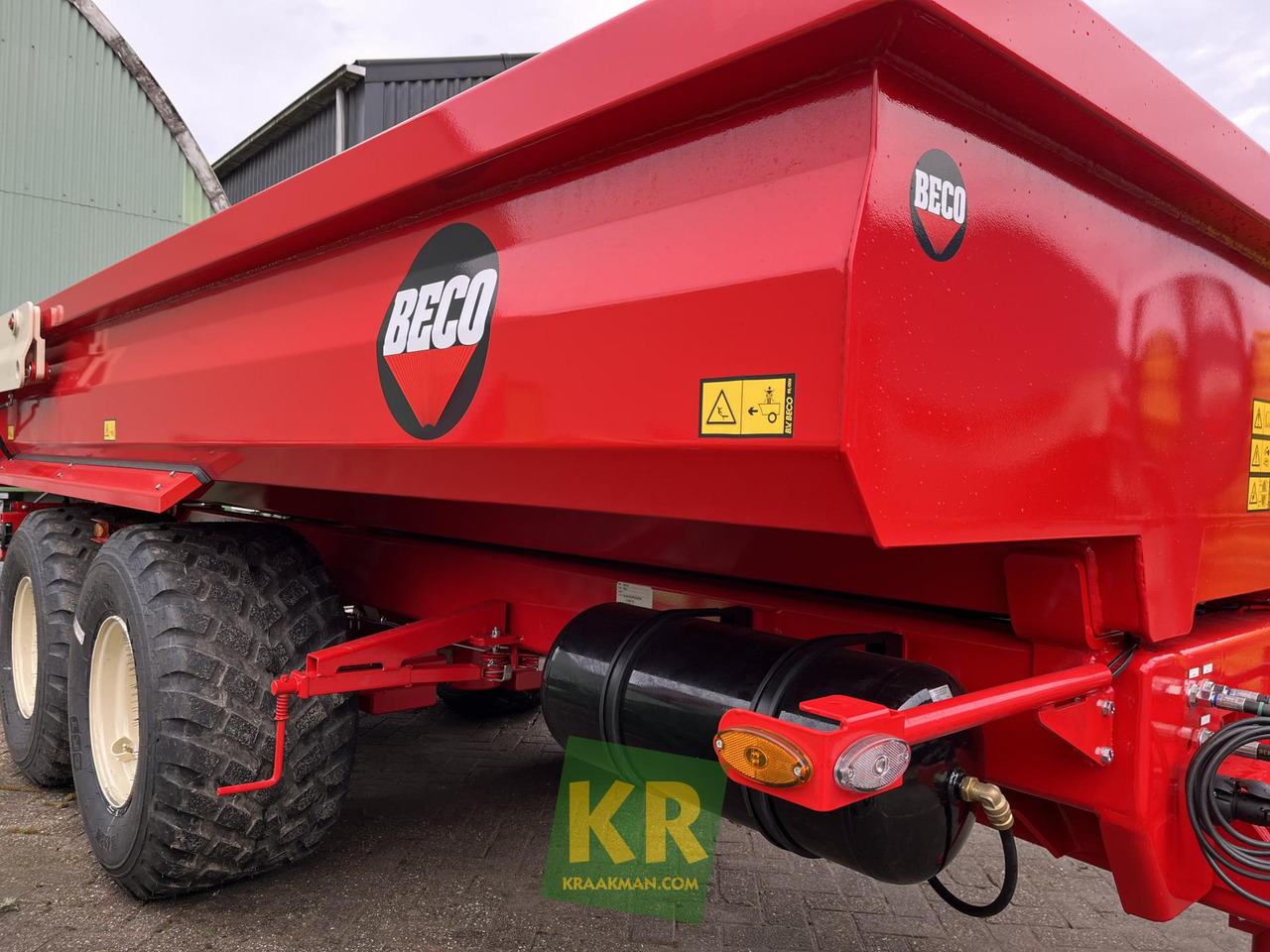 New Farm tipping trailer/ Dumper Brevis 100 Beco: picture 5
