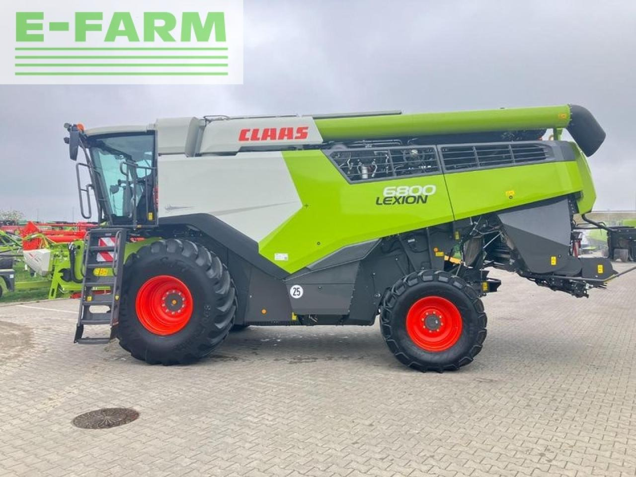 Combine harvester CLAAS lexion 6800: picture 6