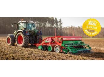 Agro-Masz DECHAUMEUR TRAINE AVEC RELEVAGE ARRIERE + SEMOIR EN LIGNE AGROMASZ SR300 - Cultivator