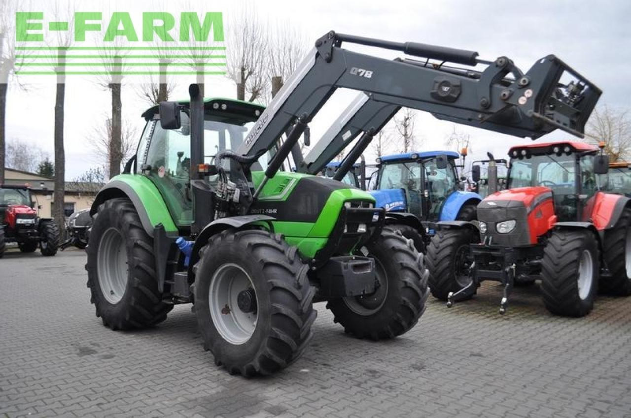 Farm tractor Deutz-Fahr agrotron 6160 p + quicke q78: picture 3