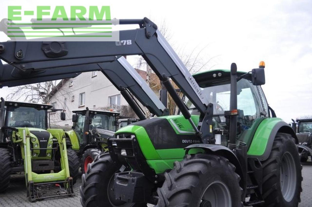 Farm tractor Deutz-Fahr agrotron 6160 p + quicke q78: picture 17