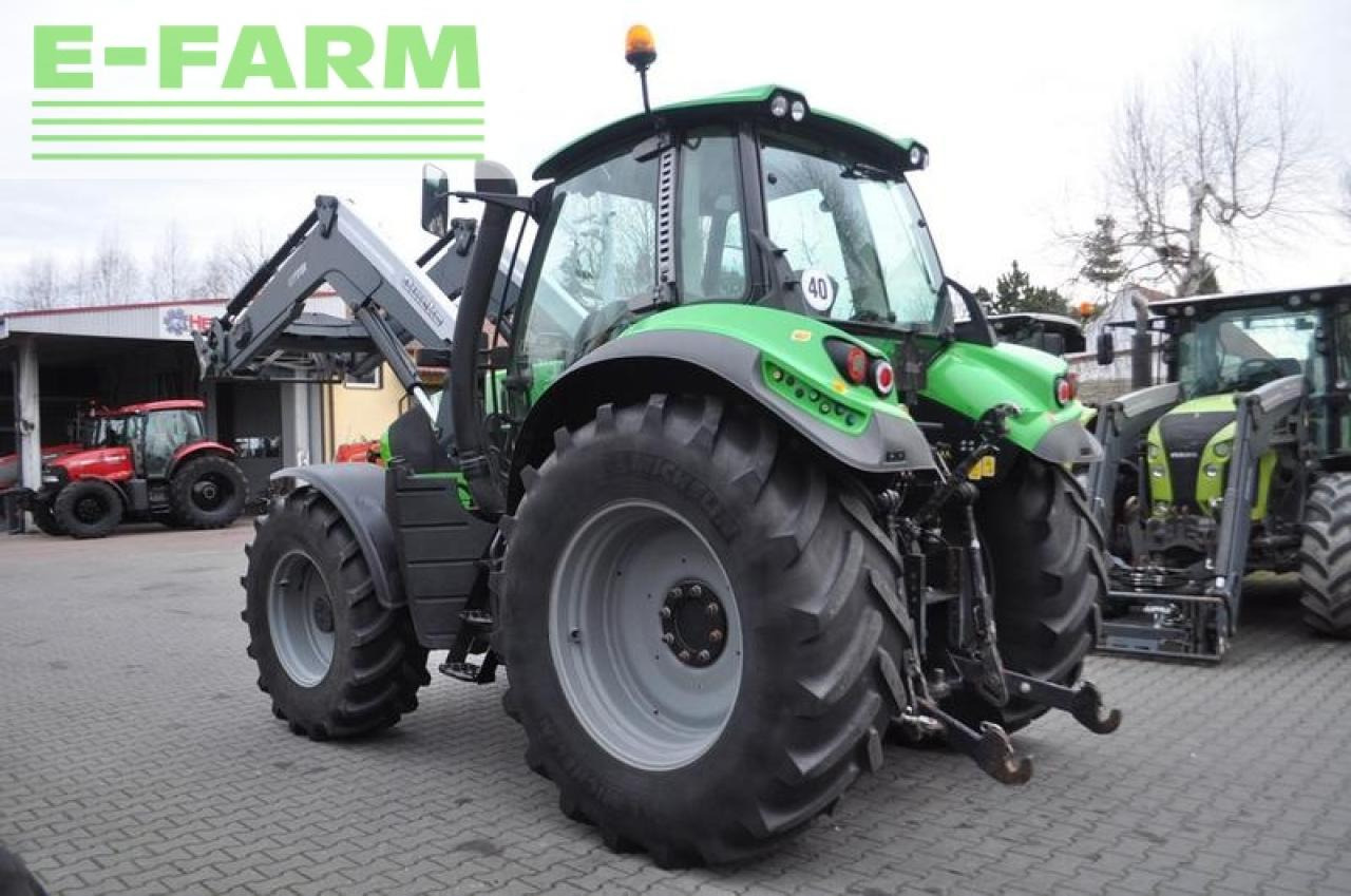 Farm tractor Deutz-Fahr agrotron 6160 p + quicke q78: picture 8