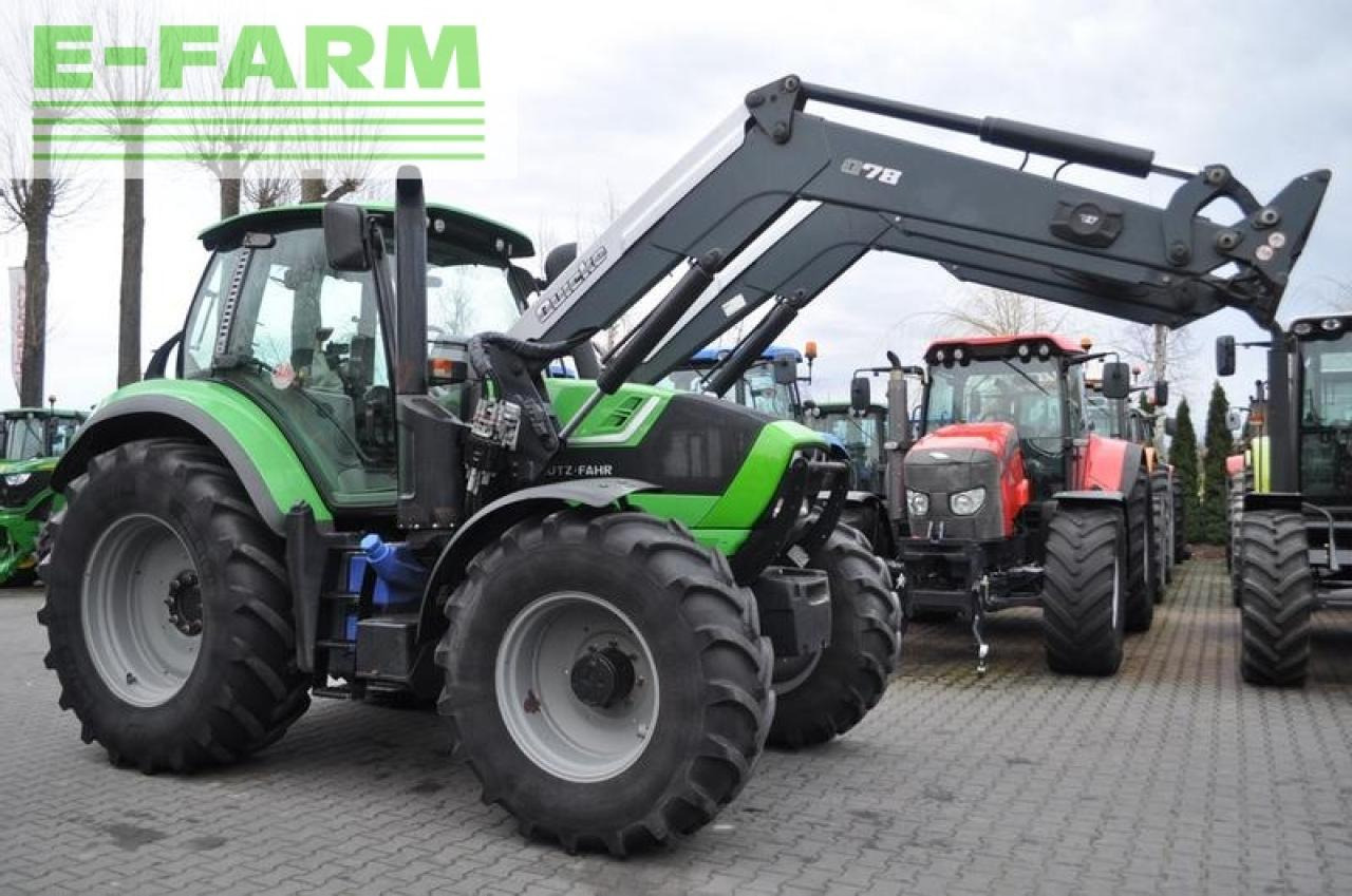 Farm tractor Deutz-Fahr agrotron 6160 p + quicke q78: picture 4