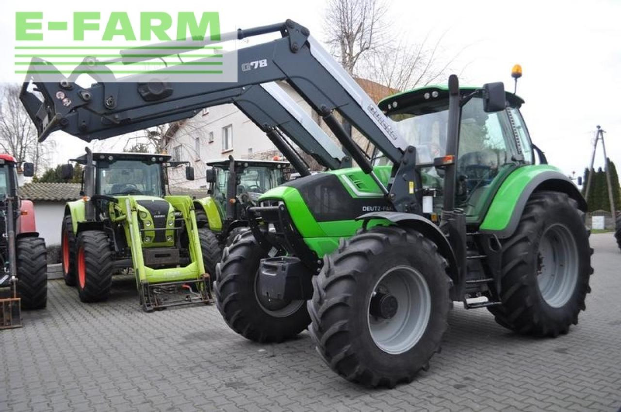 Farm tractor Deutz-Fahr agrotron 6160 p + quicke q78: picture 9