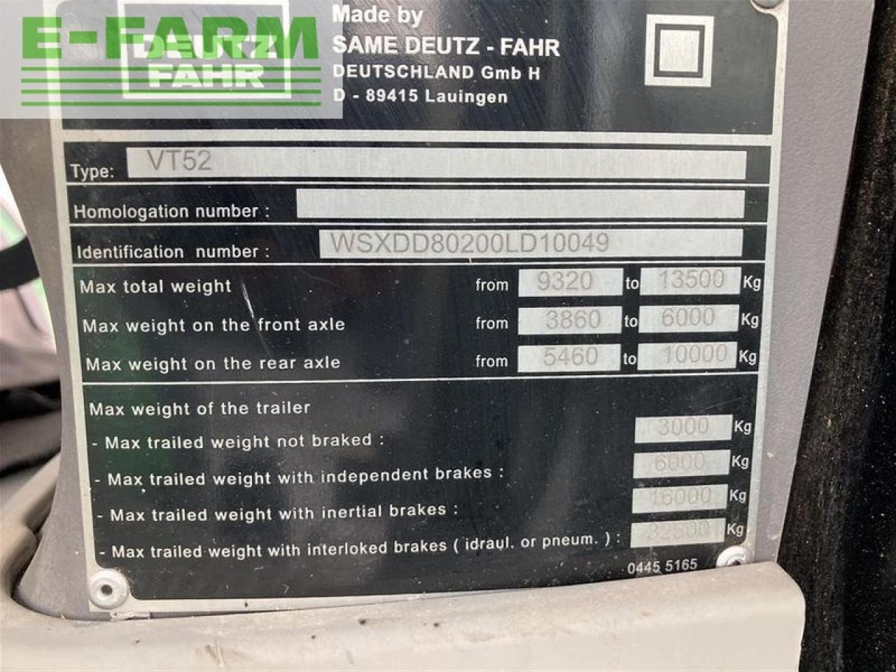 Farm tractor Deutz-Fahr agrotron 7250 ttv: picture 28