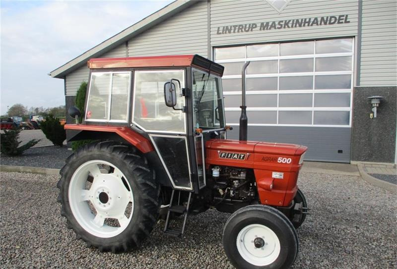 Farm tractor Fiat 500 Med servostyring og helt lukket Sekura S74 kab: picture 15