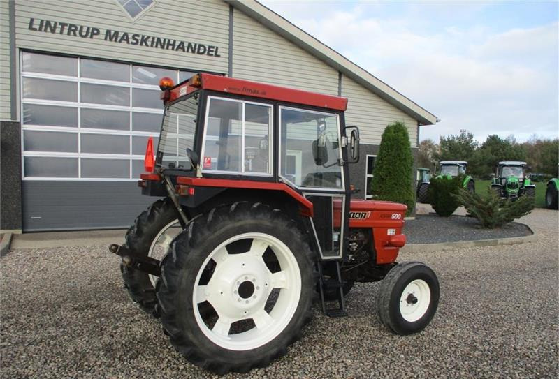 Farm tractor Fiat 500 Med servostyring og helt lukket Sekura S74 kab: picture 12