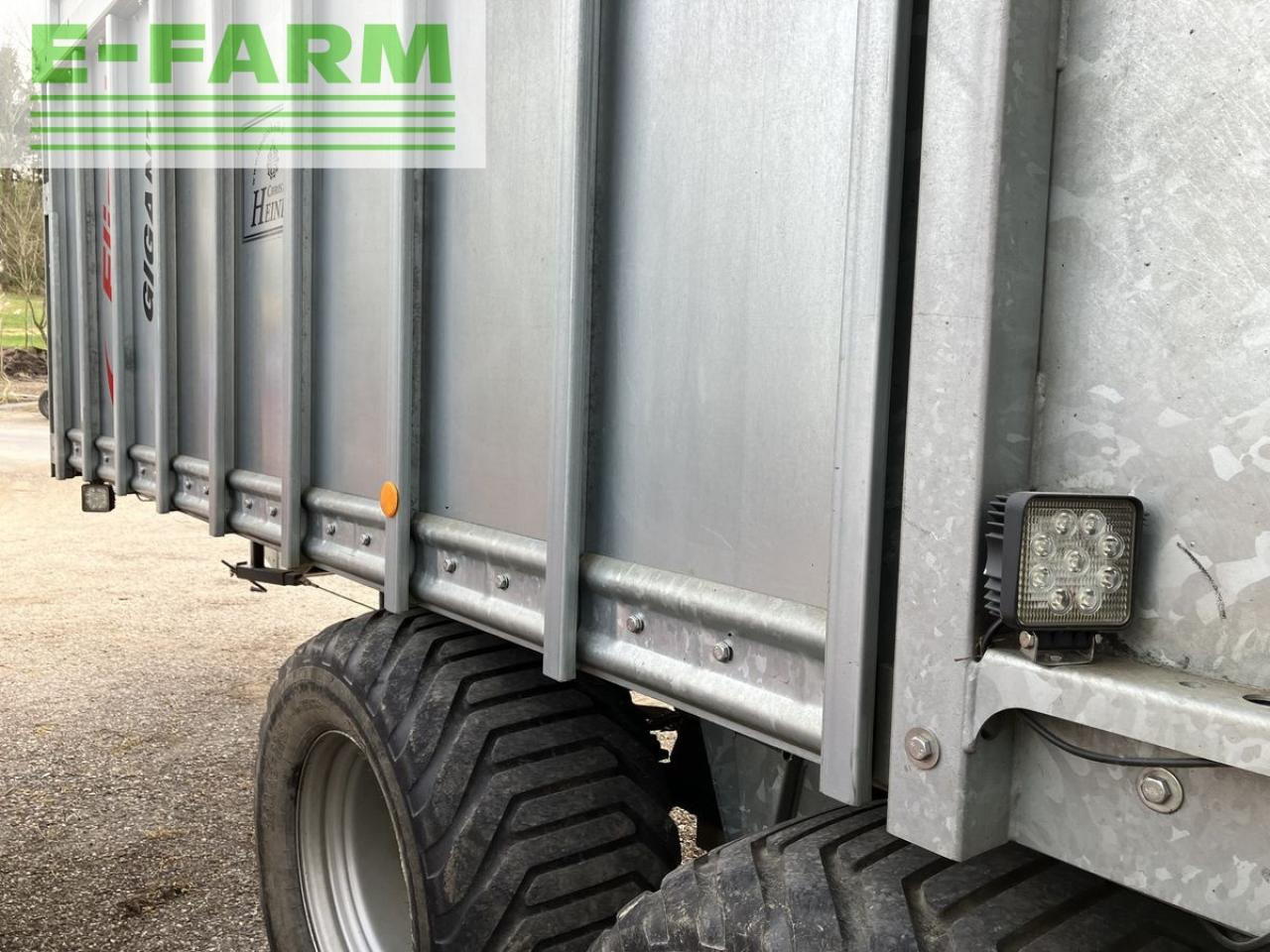 Farm tipping trailer/ Dumper Fliegl asw 160: picture 8