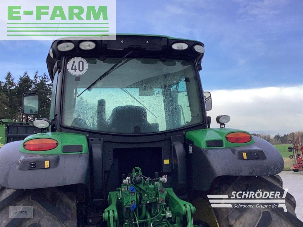 Farm tractor John Deere 6170 r: picture 11