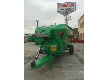 New Forage mixer wagon SAYGINLAR - Best Offer - Brand New HORIZANTAL Double Auger: picture 4
