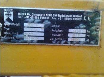  DUBEX JUNIOR 27MTR SPUITMACHINE - Trailed sprayer