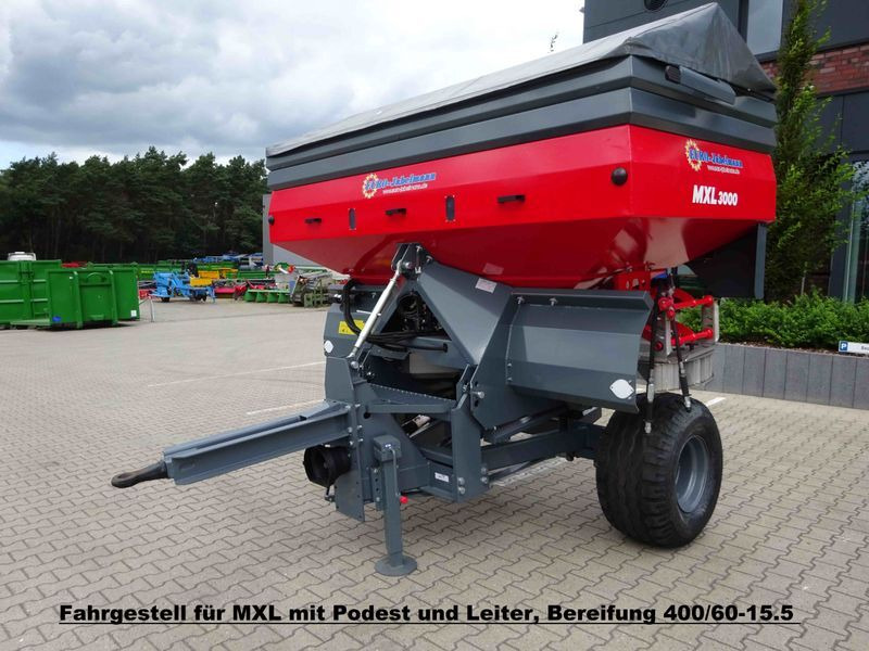 New Fertilizer spreader Unia 2-Scheiben Düngerstreuer mit Fahrgestell, MXL 30: picture 6