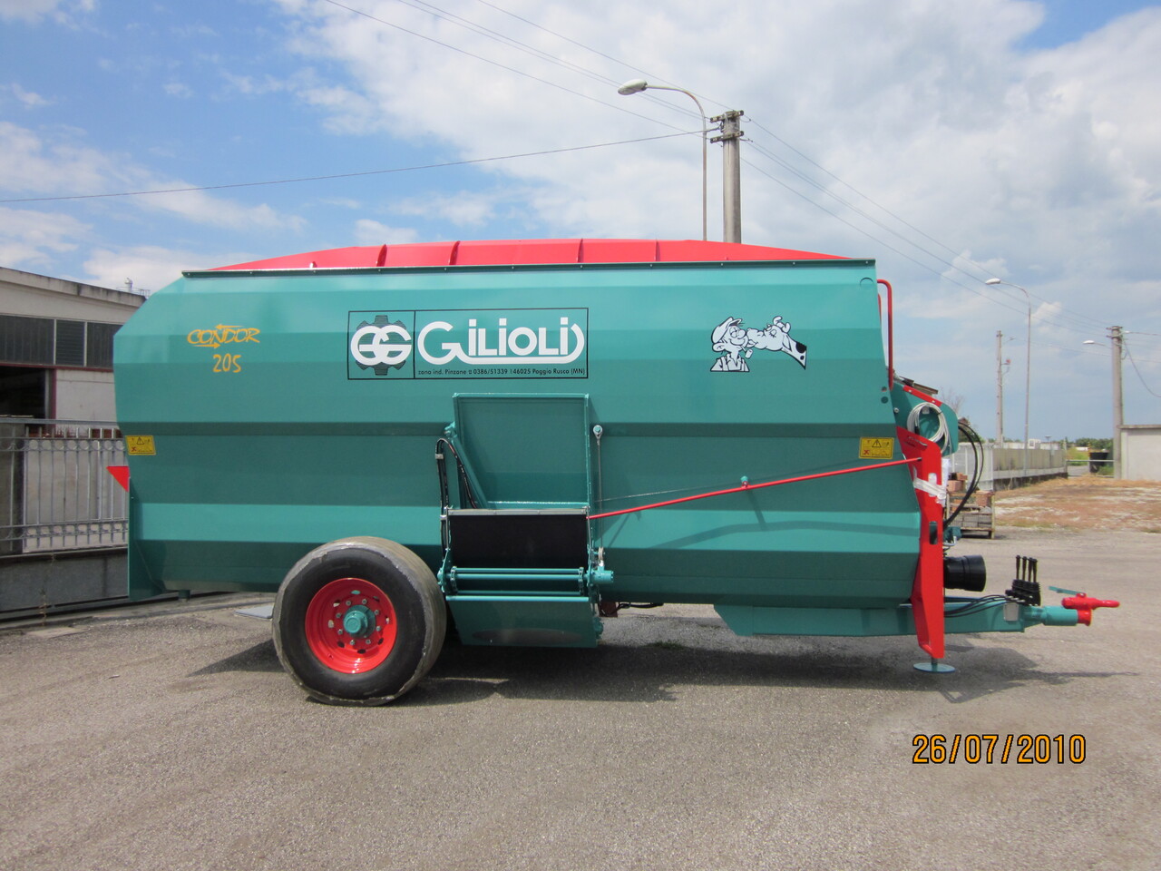 New Forage mixer wagon gilioli condor: picture 3