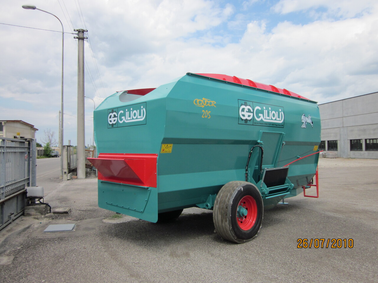 New Forage mixer wagon gilioli condor: picture 5