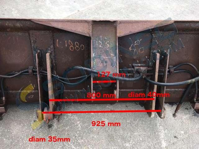 Excavator bucket for Construction machinery 1850mm: picture 2