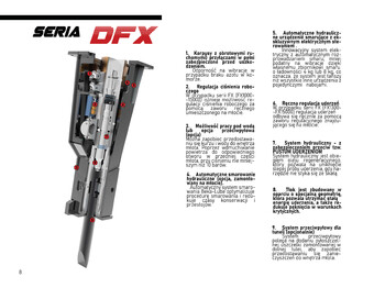 New Hydraulic hammer for Excavator DEMOQ DFX6000 Hydraulic breaker 5800 kg: picture 3