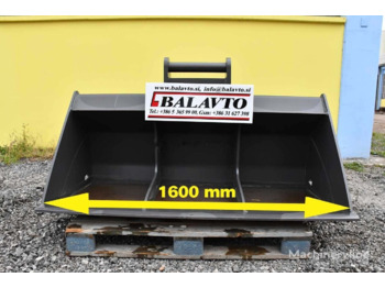 Balavto excavator ditch cleaning / slope bucket S6 1600 mm - Excavator bucket