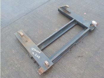 Fork Frame to suit JCB Telehandler - Attachment