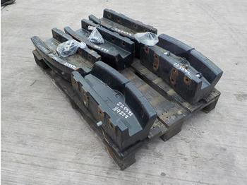 Counterweight for Agricultural machinery Pallet of New Holland Front Weight Carrier (5 of): picture 1