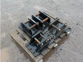  Pallet of Hammer Heads & Lifting Clamps - Quick coupler