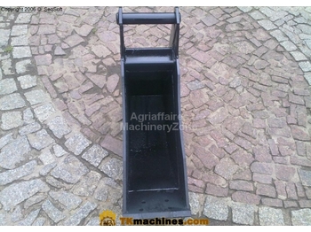New Excavator bucket for Construction machinery Tieflöffel Baggerlöffel Minibagger Bagger 20 cm: picture 1