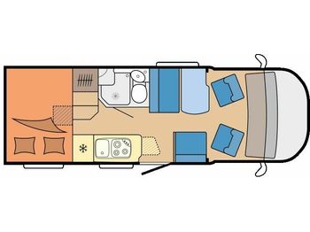 Semi-integrated motorhome Hobby Optima Ontour Edition V65 GF
