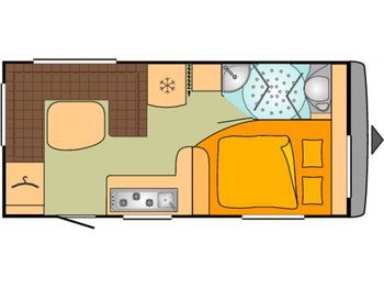 Travel trailer Bürstner Averso 450 TS