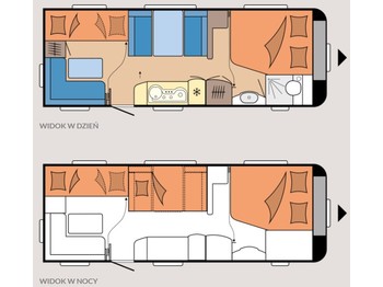 Travel trailer Hobby 650 KMFe Excellent Edition NOWOŚĆ!!!