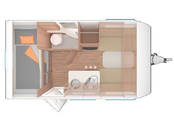 New Caravan Weinsberg CaraOne 400 LK kompakt & flexibel einsetzbar: picture 1