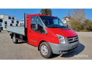 Open body delivery van FORD Transit 2.4 TDCi 350 L 4x4 Platós: picture 1