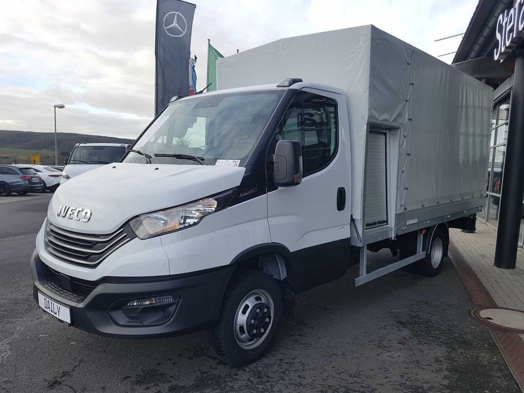 Open body delivery van Iveco Daily 50C16 H 3.0 A8D Pritsche Plane 2x: picture 2