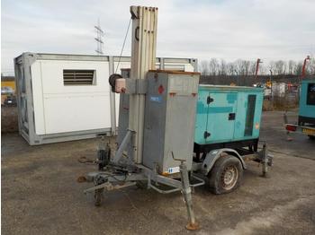 Generator set 2007 SDMO Single Axle Generator, Lighting Tower, 4 Cylinder Engine (French Reg. Docs. Available): picture 1