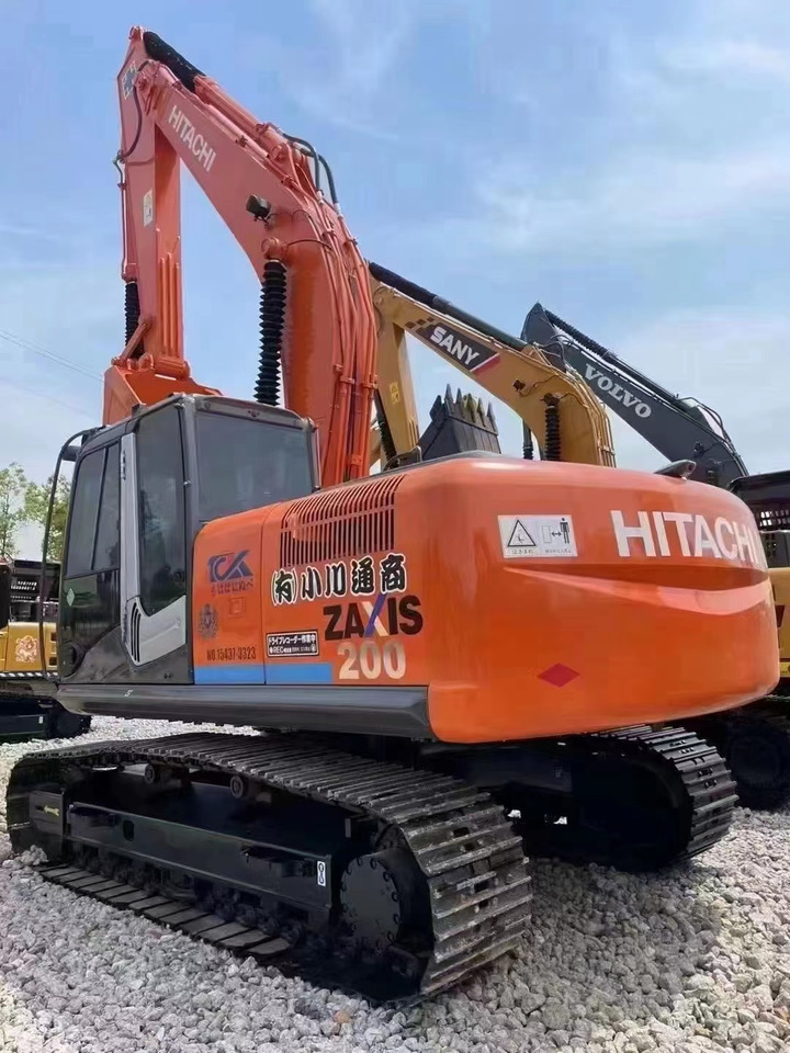 Crawler excavator 90%new 20 ton Korea Original made HITACHI ZX200 used hydraulic crawler excavator in ready stock: picture 2