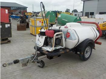 Brendon Bowsers Single Axle Plastic Water Bowser, Yanmar Pressure Washer - Air compressor