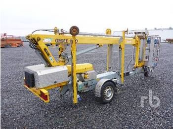 OMME 1050EZ Electric Tow Behind - Articulated boom