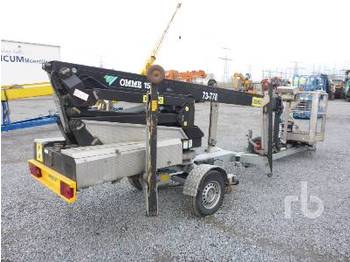 OMME 1550EBZX Electric Tow Behind Articulated - Articulated boom