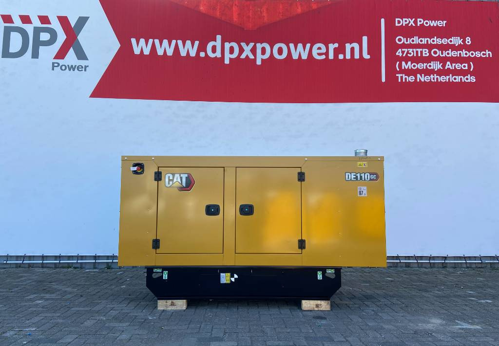 Generator set CAT DE110GC - 110 kVA Stand-by Generator - DPX-18208: picture 2