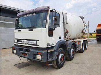 Concrete mixer Iveco EUROTRAKKER 340E34 8x4 mixer 9m3