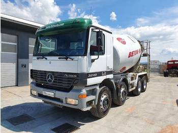 Concrete mixer Mercedes Benz ACTROS 3240 8x4 Stetter mixer
