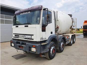 Iveco EUROTRAKKER 340E34 8x4 mixer 9m3 - Concrete mixer truck
