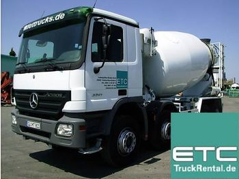 Mercedes-Benz ACTROS 3241 Intermix10 m3 DEUTSCHER TRUCK - Concrete mixer truck