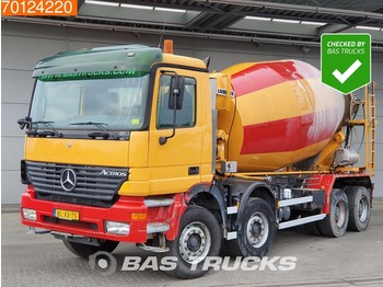 Mercedes-Benz Actros 4140 B 8X4 3-Pedals Big-Axle SteelSuspension Euro 3 10m3 - Concrete mixer truck