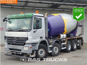 Mercedes-Benz Actros 4141 10X4 B Big-Axle Steelsuspension Lenkachse 15m3 Euro 5 - Concrete mixer truck