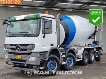 Mercedes-Benz Actros 4141 B 10X4 15m3 Big-Axle Steelsuspension Lenkachse Euro 5 - Concrete mixer truck
