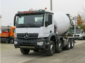 Mercedes-Benz Arocs 3240 B 8x4 Betonmischer Stetter 9m³ Deutsc  - Concrete mixer truck