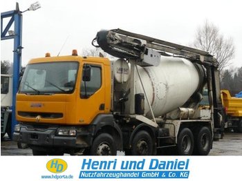 RENAULT Kerax 420 8x4 mit Band Tempomat - Concrete mixer truck