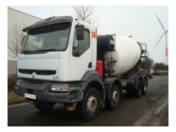 Renault KERAX 370-32   8X4 - Concrete mixer truck